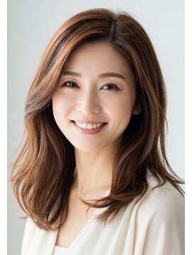 クロム 狭山ヶ丘店(CHROM) ナチュラルブラウン20代30代40代髪質改善白髪染め狭山ヶ丘駅