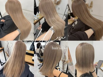 ULu. 岡山駅店 髪質改善トリートメント＆ハイトーンカラー