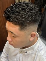 ヒロギンザ 池袋 サンシャイン通り店(HIRO GINZA)&nbsp;形状記憶パーマ×スキンフェード