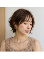 スープレックス ヘアーデザイン(SOUPREX HAIR DESIGN)&nbsp;ナチュラルショートボブ　20代 30代 40代 50代 60代
