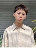 スパイキーショート/ニュアンスパーマ/メンズカット/メンズ