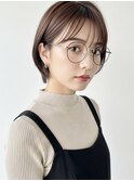 ☆ショートボブミニボブレイヤーボブシースルーバング前髪あり☆