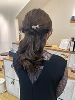 ナンプウ(Nanpu) ハーフアップ