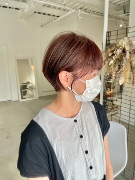 ジュベ 別府店(juve.) 別府ショートボブ顔まわりレイヤーカット髪質改善カラー20代30代