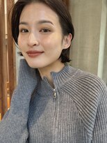 ビュートリアム 南青山(BEAUTRIUM)&nbsp;ショートボブ大人ボブ前髪なしミニボブ黒髪ボブ表参道青山