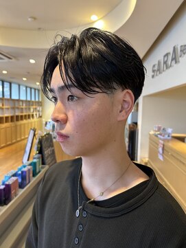 サラ ビューティ サイト 春日(SARA Beauty sight) 【松尾が作る】【福岡春日】【メンズ】こぼれセンターパート