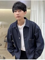 ローウェ オム 立川(LOUWE HOMME) マッシュショート波巻きスパイラルパーマツイストパーマ