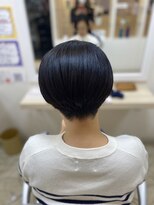 ユニティ 小田急相模原店 黒髪コンパクトショートボブ【小田急相模原/髪質改善/白髪染め】