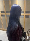 【美玲】シルバーブルーカラー