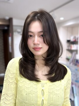 ハピネス クローバー 八木店(Happiness CLOVER) ミディアムレイヤー/レイヤーカット/髪質改善