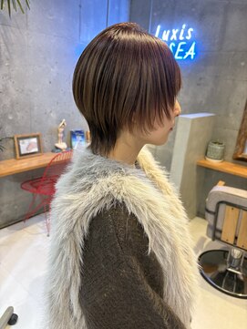 ラグシス 美髪ストレート(Luxis) ウルフレイヤー　【立川美容室】