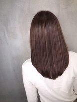 アンダーバーホワイトモデ 河内長野(_WHITE mode) ☆ブラウンアッシュ 千代田×河内長野