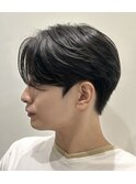 30代◎大人リバースセンターパート×ニュアンスパーマ
