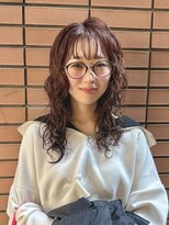 ビーハイブ 仙台駅前店(Behive)&nbsp;パーマ×ロング×20.30代