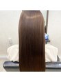 スリールヘアー 鹿児島天文館店(suri-ru hair)&nbsp;不自然に伸ばすのではなく、やわらかく自然な質感のストレートへ