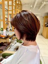 アース モード 新小岩店(EARTH/M) 大人ショート×モカブラウン
