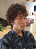 外国人風無造作パーマ