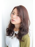 セミウエットなゆるふわウェーブ