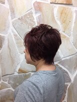 サロン ド ハル salon de HARU ウェーブショートスタイル