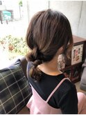 簡単♪ノットヘアー