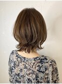 【vain#Bリアルお客様style】ミルクティーベージュ×ネオウルフ