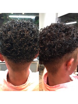 ブルーラグーン ハードパーマスタイル