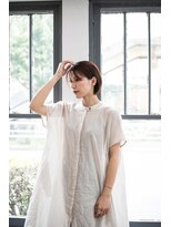 カリン 横浜店(carin) 【carin横浜】ショートボブ/ショコラベージュ/暗めカラー