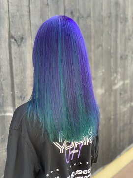 トランク(Trank) 派手派手インナーカラー