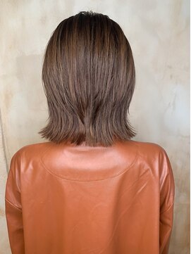 ニスル 町田店(NISURU) 似合わせカット/大人ガーリー/ダークアッシュ/着物/町田/町田駅