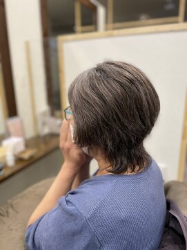 ルカリエ(LUCA:Rie) 白髪ぼかしシルバーヘア