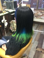 ヘアースペース 練馬店(hair space COCO)&nbsp;反戦！！ウクライナカラー 反戦！！