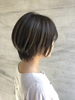 ユニットコンプレックス 名取店(UNIT complex) 20代30代大人可愛い小顔ボブ前下がりショートハイライト