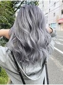 White × gray