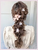 秋葉原コットン ヘアセット専門店&nbsp;アクセサリー10本付ヘアセット
