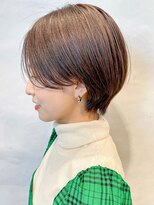 ガーデン タチカワ(garden tachikawa)&nbsp;暖色カラー×束感ショート×小顔立体カット