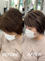 レディアル 大宮(REDEAL ope.)&nbsp;【白髪手術】　ショート/ハイライト　　　大宮