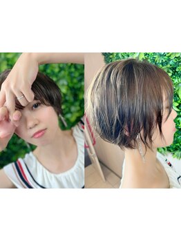 一人ひとりの髪質・毛流れに合わせたショートスタイルをご提案♪再現性の高いカットで扱いやすい美髪へ！