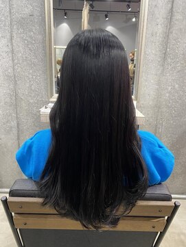 レイドバック(LAID BACK) 【代官山美容室】つやつやダークカラー☆