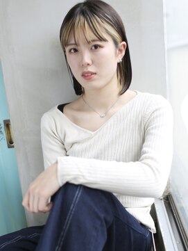 バース(BIRTH) 天神【BIRTH】イメチェン♪インナーカラー×耳掛けボブ　4