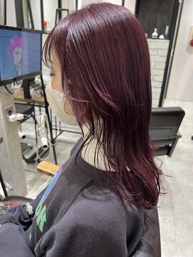 フェリア 渋谷(Feria) 【Feria】 ボルドーカラー 福田沙也加