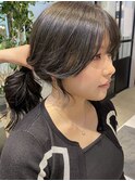 韓国風小顔ヘア