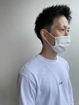 美容室 アイディー i-dee 刈り上げアップバング