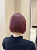切りっぱなしボブ
