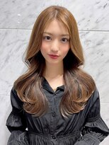 ロンド アンブル 四条烏丸(Lond ambre) 【Lond ambre】五島巨幹 レイヤーロング/アッシュカラー/韓国風