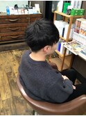 ツーブロックマッシュ