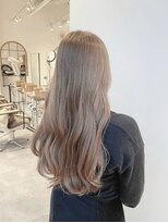 アリスバイブランニューリブ 難波店(ALICE by Brandnew×LIV)&nbsp;ミルクティーベージュ/ハイトーン/ダブルカラー