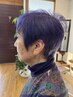 艶カラー（グレイカラー/生コラーゲン配合）+炭酸スキャルプスパ(20分)