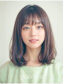 ナチュラルワンカールボブ_64254【新宿/シアーカラー/艶髪】