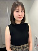 シルキーストレート×ナチュラルボブ