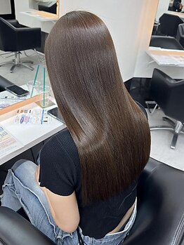 アリープアウル(ALEAP owl)の写真/【大供】 “ケアストレート”導入!!ダメージレスでツヤツヤのストレートが叶う☆どんなお悩みもお任せ♪